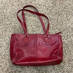Vintage red purse